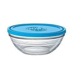 Герметичная коробочка для завтрака Duralex Bol Red Freshbox Синий (ø 20 x 8,2 cm) (1,6 L) цена и информация | Посуда для хранения еды | 220.lv