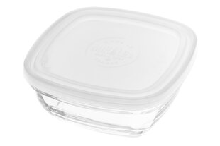 Pusdienu kastīte Freshbox Caurspīdīgs Kvadrāta Ar vāku (20 x 20 x 8 cm) (20 cm) cena un informācija | Trauki pārtikas uzglabāšanai | 220.lv