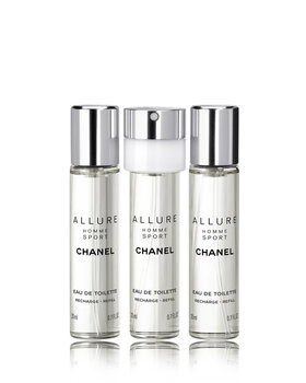 Туалетная вода Chanel Allure Sport edt, 3x20 мл цена и информация | Мужские духи | 220.lv