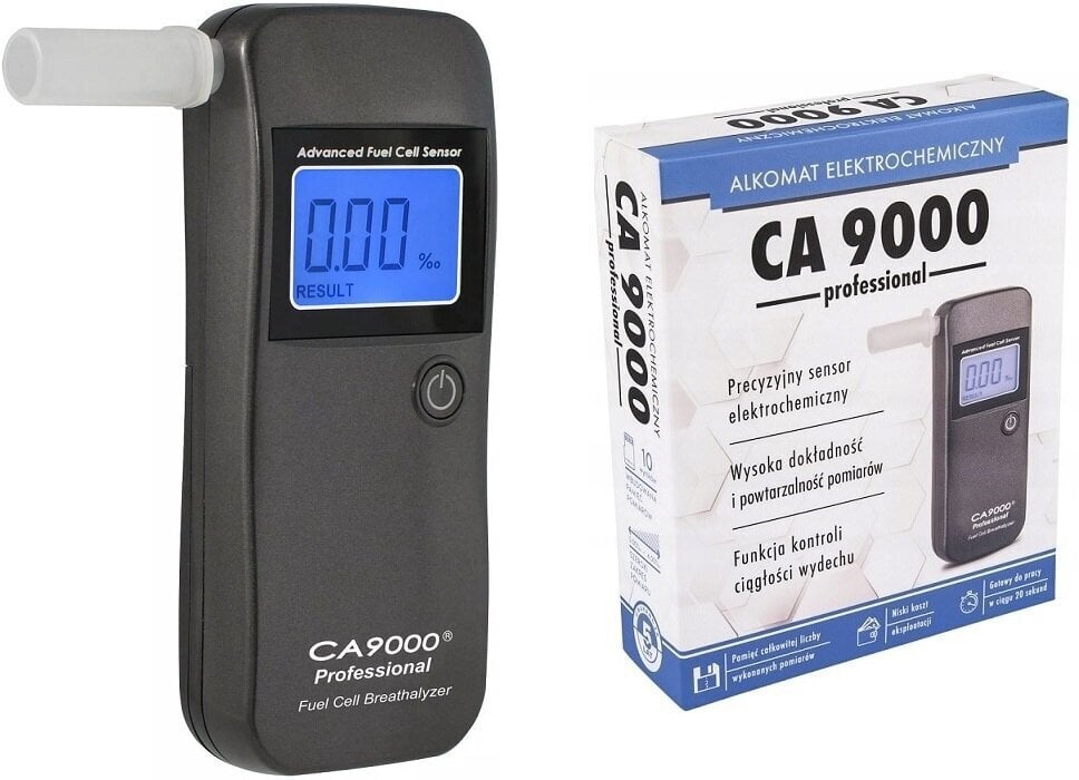 Alkometrs Bacway CA-9000 Professional/F-40 LT ar elektromehānisko sensoru cena un informācija | Alkometri | 220.lv