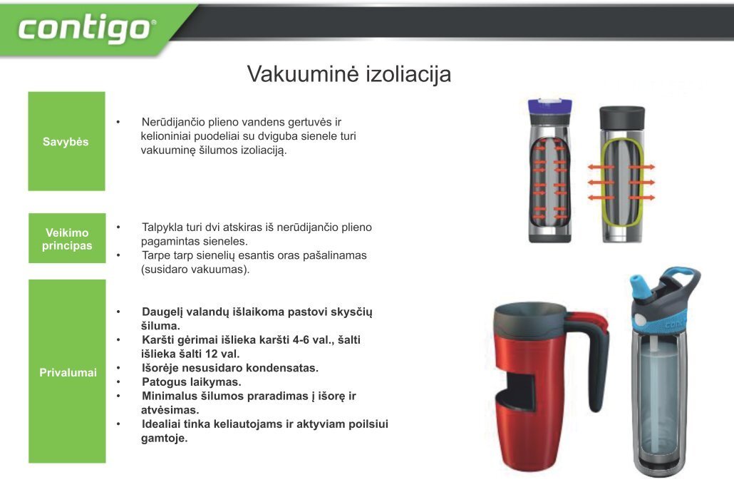 Termokrūze Contigo Pinnacle 300 ml cena un informācija | Termosi, termokrūzes | 220.lv