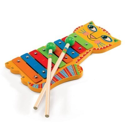 Bērnu koka ksilofons Djeco Animambo, DJ06002 цена и информация | Attīstošās rotaļlietas | 220.lv