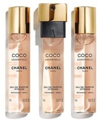 Туалетная вода Chanel Coco Mademoiselle - EDT cartridge (3 x 20 мл) цена и информация | Женские духи Lovely Me, 50 мл | 220.lv