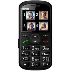 MyPhone Halo 2 (LT, LV, EE), Melns cena un informācija | Mobilie telefoni | 220.lv