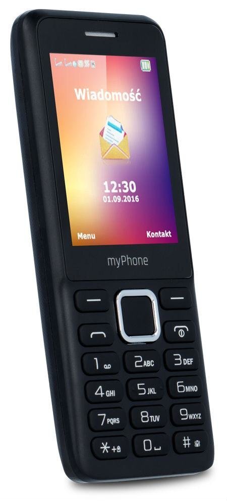 MyPhone 6310 mobilais telefons, Dual Sim, melns cena un informācija | Mobilie telefoni | 220.lv