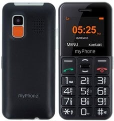 MyPhone HALO Easy black cena un informācija | MyPhone Mobilie telefoni, planšetdatori, Foto | 220.lv