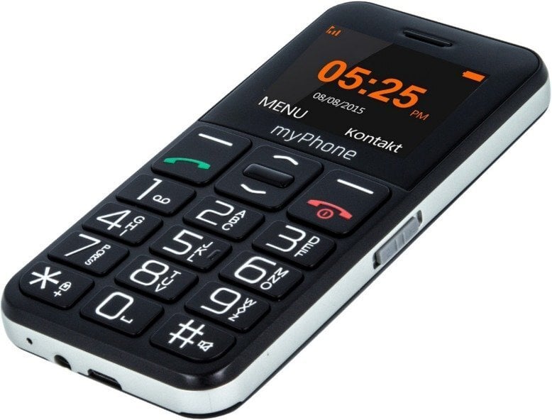 MyPhone HALO Easy black cena un informācija | Mobilie telefoni | 220.lv