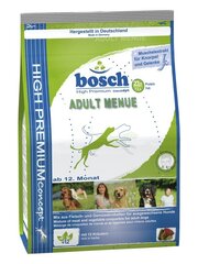 Сухой корм Bosch Petfood Adult Menue (High Premium) 15kg+3kg цена и информация | Сухой корм для собак | 220.lv