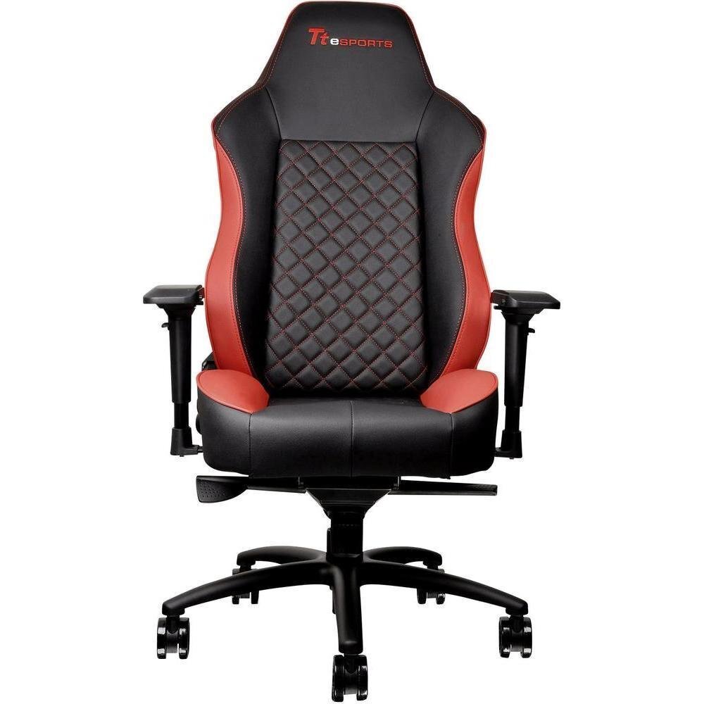 THERMALTAKE GTC 500 red Gaming Chair GT-Comfort Officechair for P. 179-185cm high seat height 48-58cm tilt function, up to 150kg цена и информация | Biroja krēsli | 220.lv