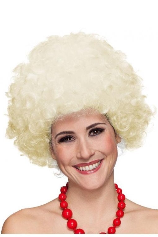 Blondo matu disko parūka cena un informācija | Karnevāla kostīmi, maskas un parūkas | 220.lv