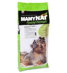 MamyNat Dog Senior & Light vecākiem suņiem vai suņiem ar lieko svaru visām šķirnēm 20 kg cena un informācija | Sausā barība suņiem | 220.lv