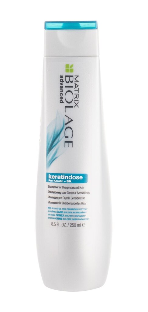 Šampūns ar keratīnu Matrix Biolage Advanced KeratinDose 250 ml цена и информация | Šampūni | 220.lv