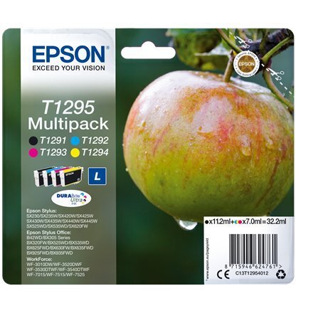Epson Multipack 4-colours T1295 DURABrit cena un informācija | Kārtridži lāzerprinteriem | 220.lv