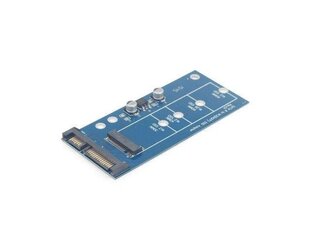 Gembird - Адаптер mini SATA -> M.2 NGFF 1,8 '' цена и информация | Адаптеры и USB разветвители | 220.lv