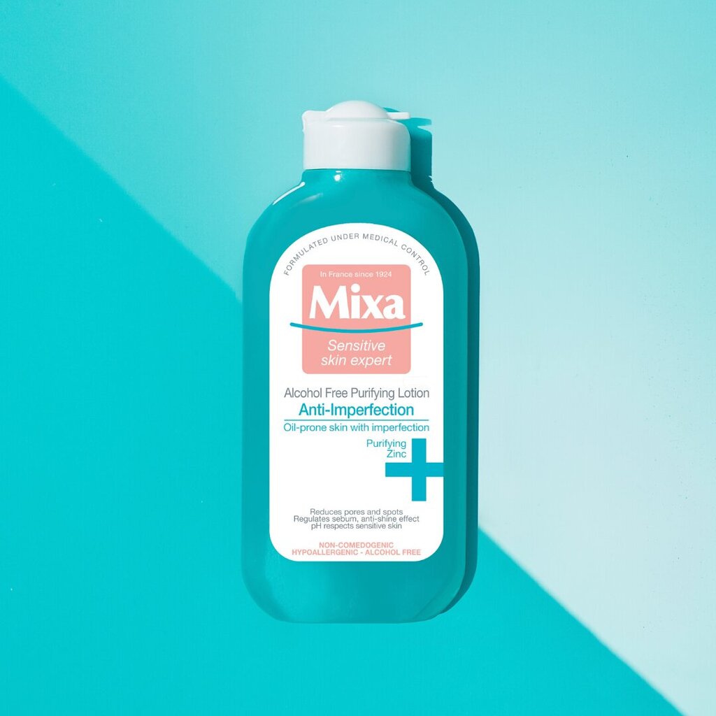 MIXA Anti Imperfection Alcohol Free Purifying Lotion for Oil-prone Skin  200ml