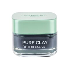 Интенсиваная очищающая маска L'Oréal Pure Clay Detox, 50 мл цена и информация | Маски для лица, патчи для глаз | 220.lv