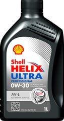 Shell Helix Ultra Professional AV-L 0W-30 motoreļļa, 1 l цена и информация | Моторное масло | 220.lv