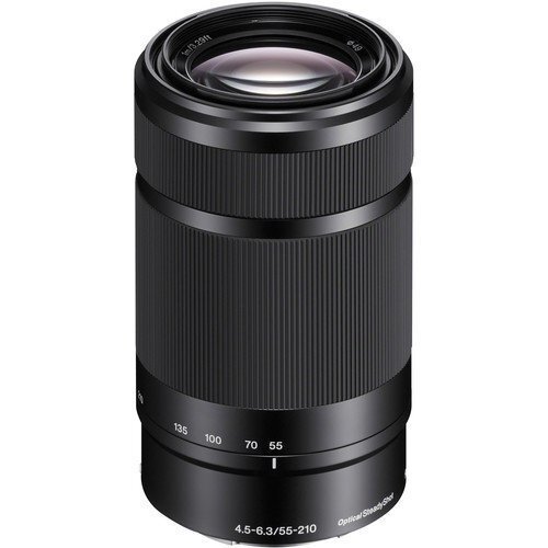Sony E 55-210mm f/4.5-6.3 OSS objektīvs, melns cena un informācija | Objektīvi | 220.lv