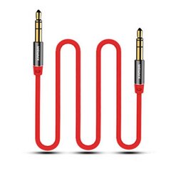 Remax L100 3.5mm AUX 3.5mm Audio pretsapīšanās Kabelis 1.0m Sarkans цена и информация | Кабели для телефонов | 220.lv