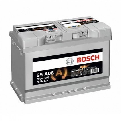Akumulātors Bosch S5A08 AGM 70AH 760A cena un informācija | Akumulatori | 220.lv
