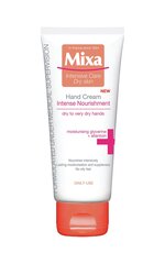 Крем для рук питательный Mixa Hand Cream Intense Nourishment 100 мл цена и информация | Кремы, лосьоны для тела | 220.lv