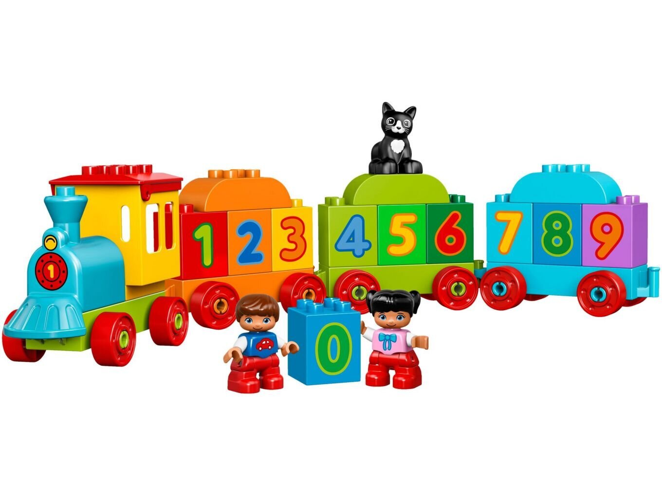 10847 LEGO® DUPLO Ciparu vilciens cena un informācija | Konstruktori | 220.lv