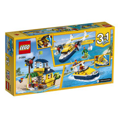 31064 LEGO® CREATOR Piedzīvojumi uz salas cena un informācija | Konstruktori | 220.lv