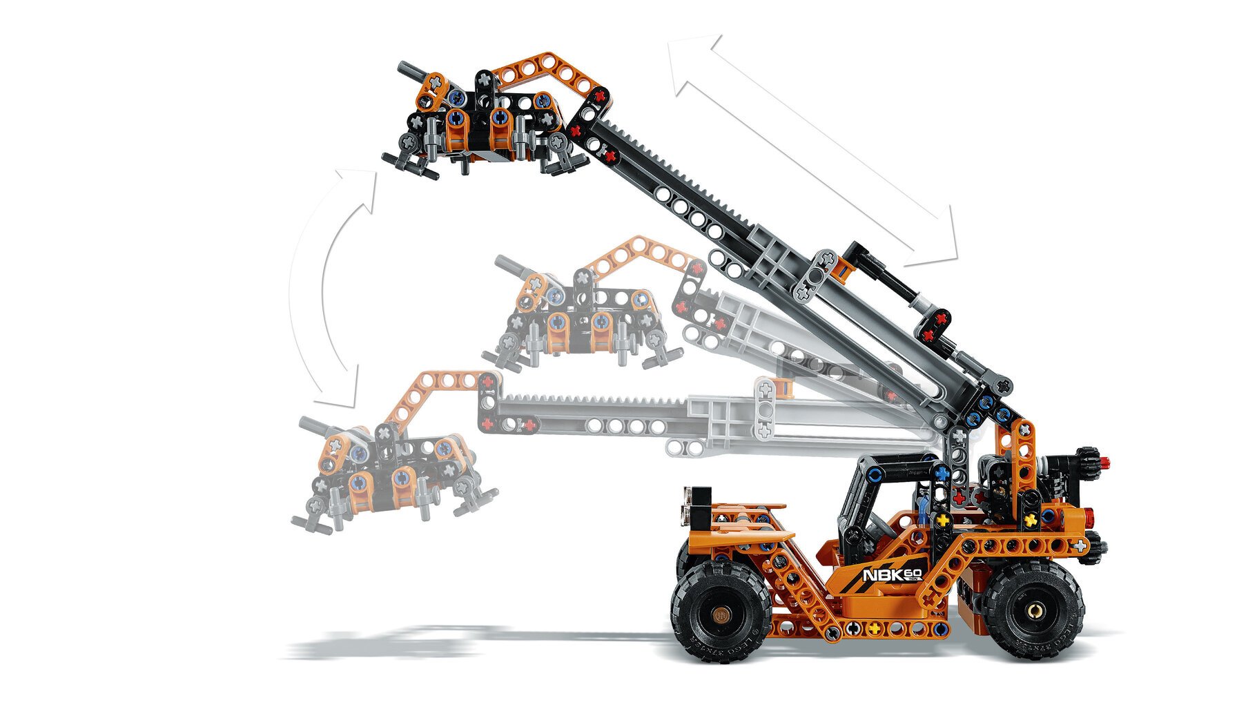 42062 LEGO® Technic Konteineru pārvadātājs цена и информация | Konstruktori | 220.lv