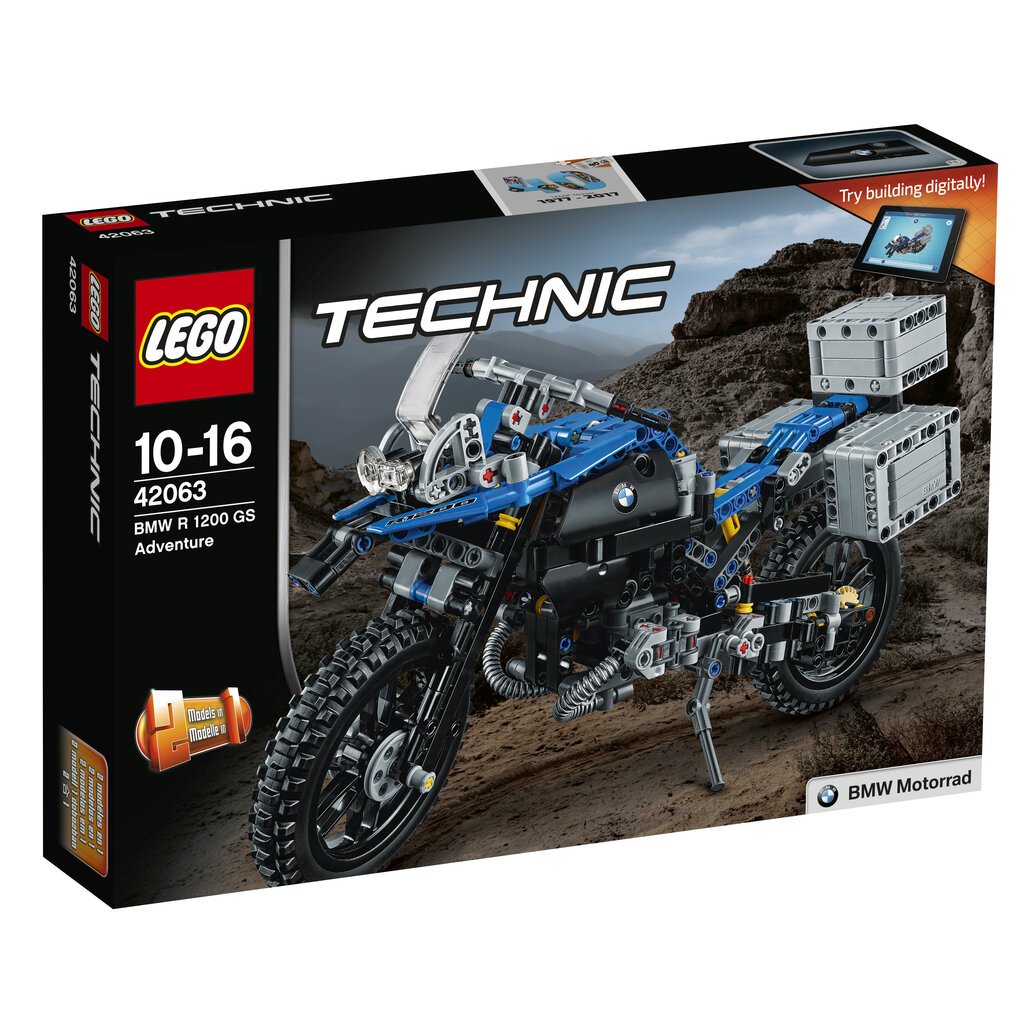 42063 LEGO® Technic BMW R 1200 GS цена и информация | Konstruktori | 220.lv