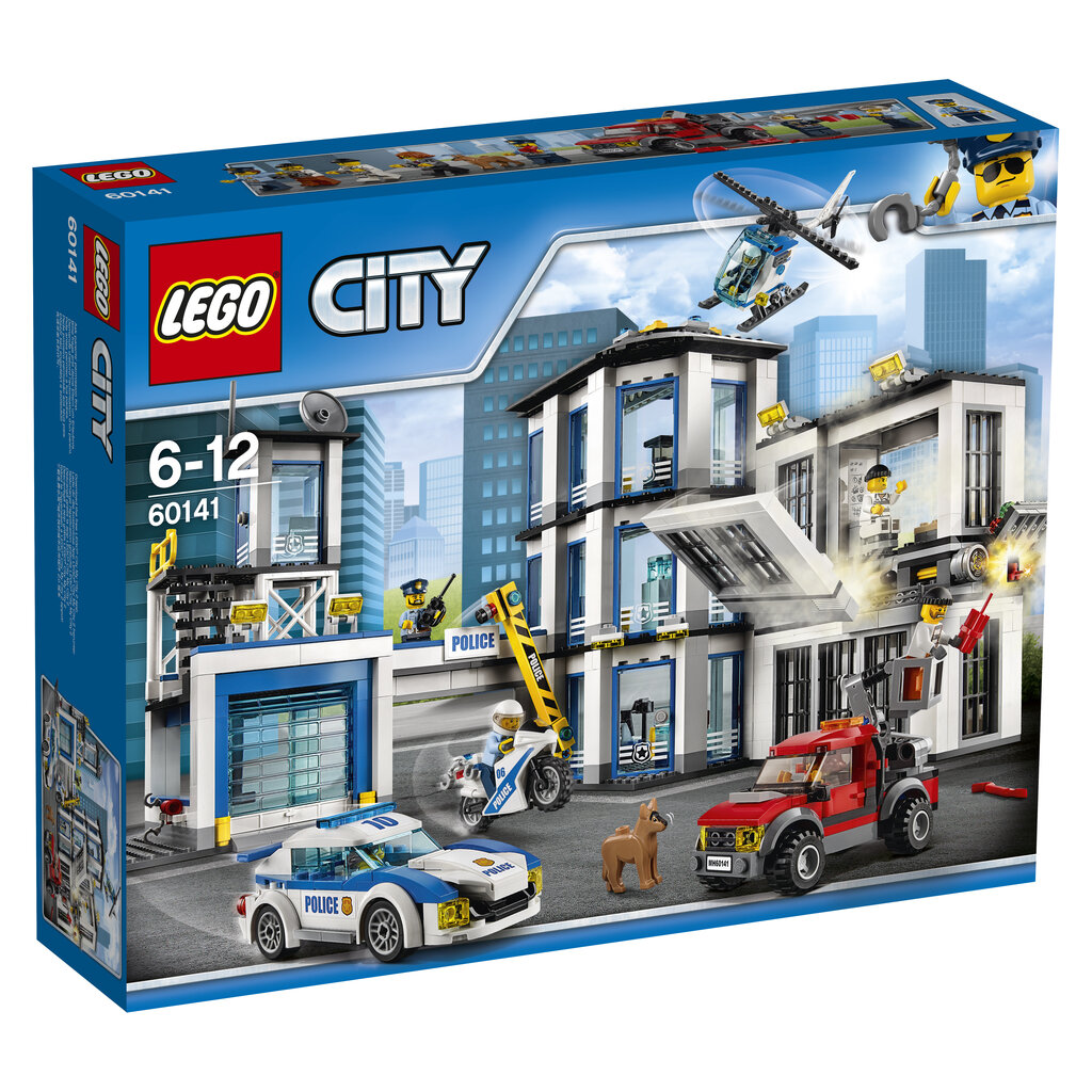 60141 LEGO® CITY Policijas iecirknis cena un informācija | Konstruktori | 220.lv