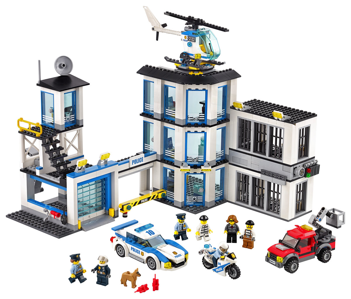 60141 LEGO® CITY Policijas iecirknis cena un informācija | Konstruktori | 220.lv