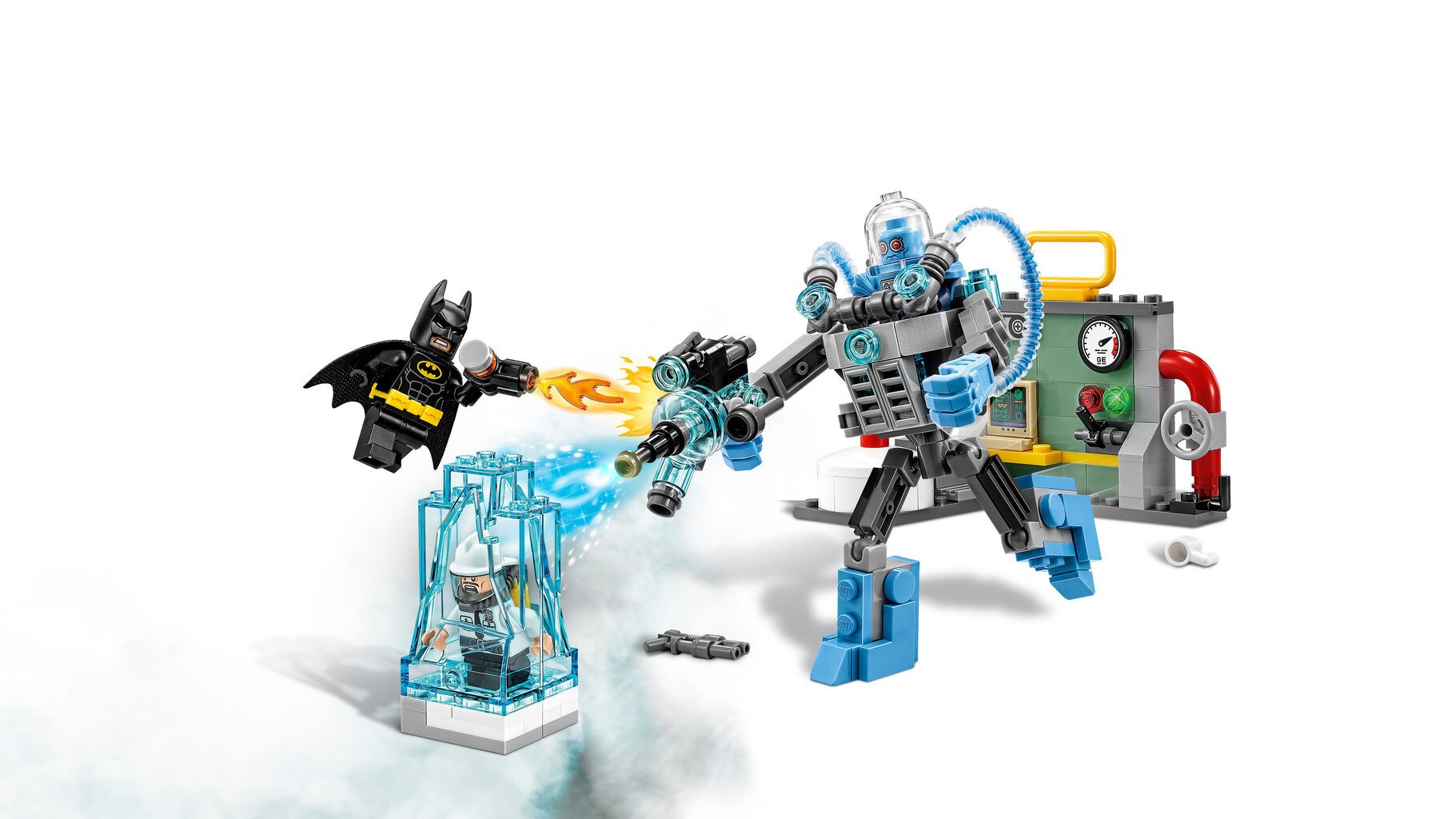 70901 LEGO® BATMAN MOVIE Mr.Freeze ledains uzbrukums цена и информация | Konstruktori | 220.lv