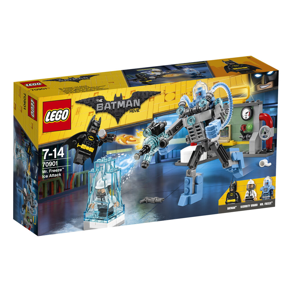 70901 LEGO® BATMAN ФИЛЬМ Мистер Фриз Ледяная атака цена | 220.lv