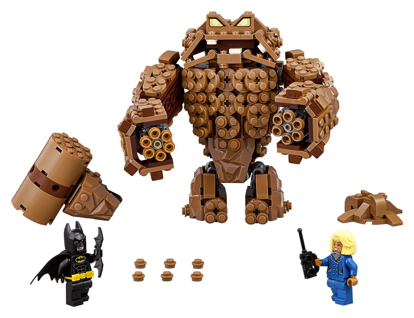 70904 LEGO® BATMAN MOVIE Clayface pikuču uzbrukums цена и информация | Konstruktori | 220.lv