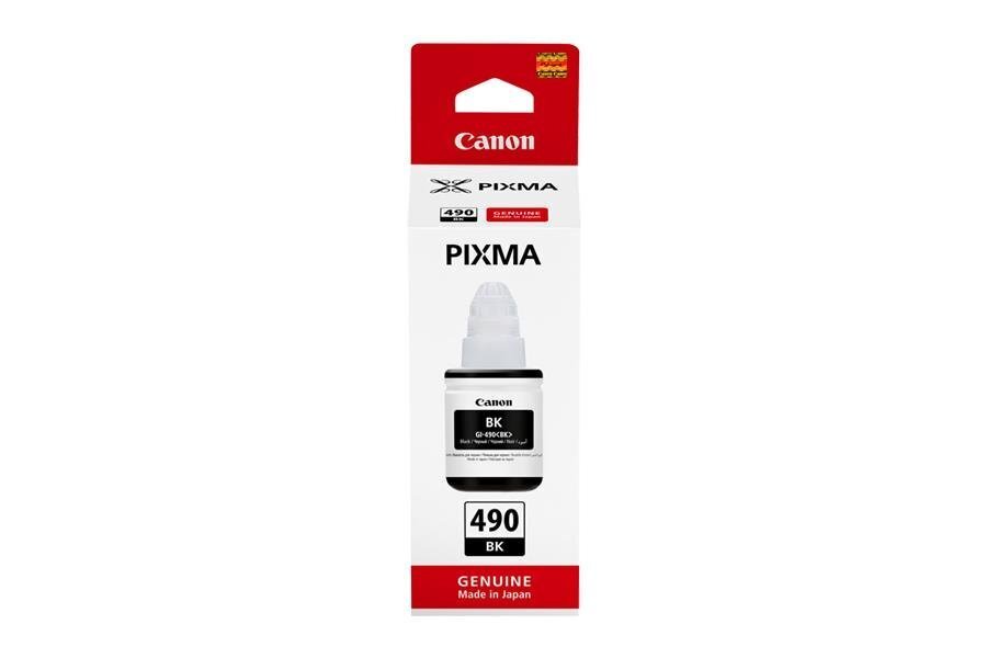 Ink bottle Canon GI-490 black | 135 ml cena un informācija | Tintes kārtridži | 220.lv