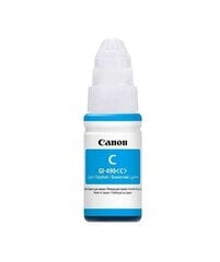 Ink bottle Canon GI-490 cyan | 70 мл цена и информация | Картриджи для струйных принтеров | 220.lv