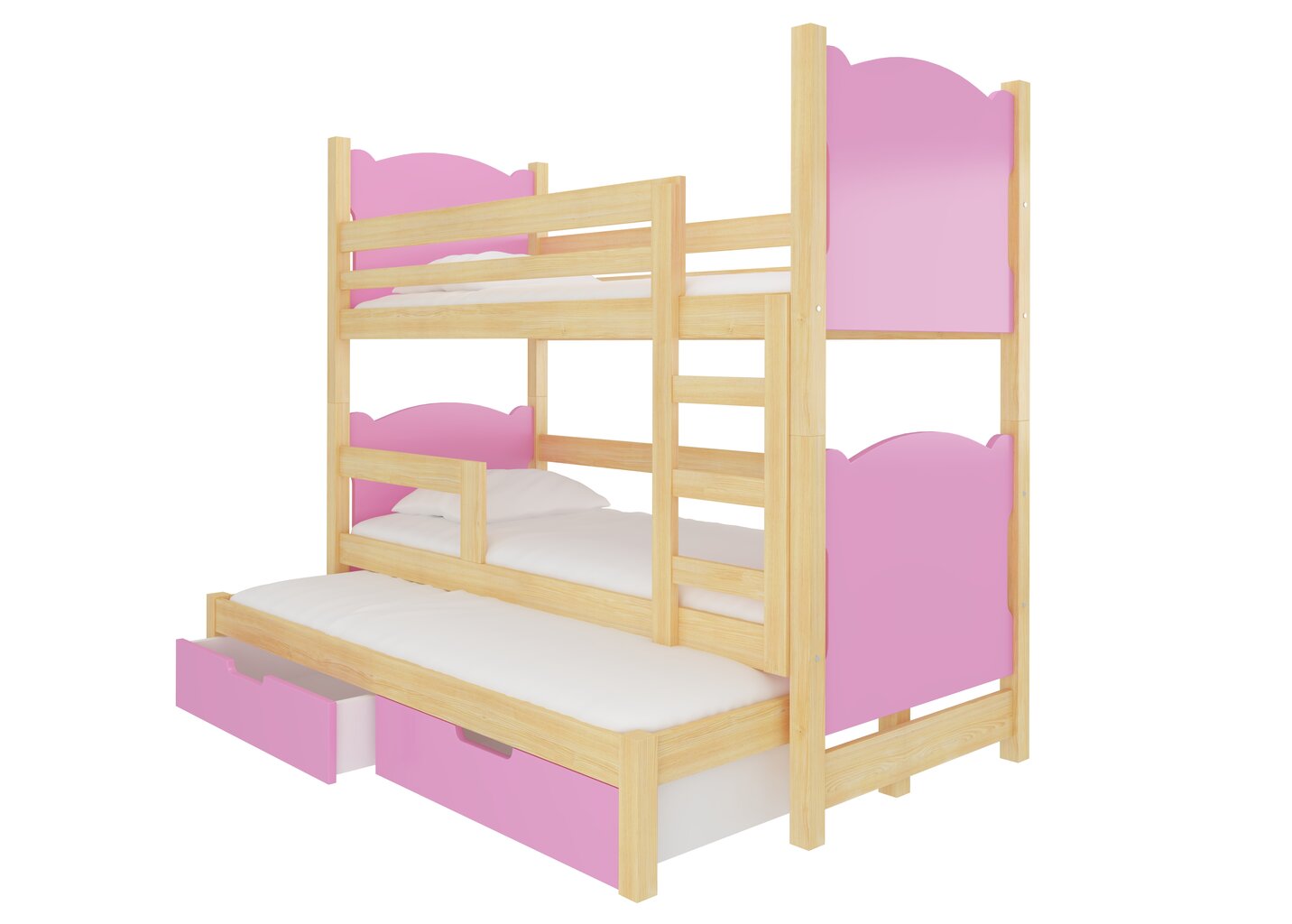 Divstāvu bērnu gultas LETICIA цена и информация | Bērnu gultas | 220.lv