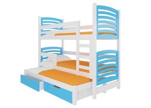 Divstāvu gulta ar matraci Soria цена и информация | Детские кровати | 220.lv