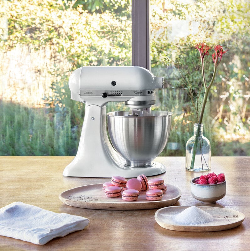 Kitchenaid Classic 5K45SSEWH цена и информация | Virtuves kombaini | 220.lv