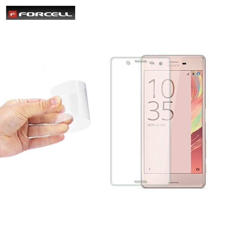 Forcell Fleksibls 0.2mm 9H Hybrid Pretskrāpju Premium klalitātes Aizsargstikls Sony Xperia XA / XA Dual цена и информация | Ekrāna aizsargstikli | 220.lv