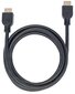 Manhattan Monitor cable HDMI/HDMI V2.0 M/M Ethernet 2m black cena un informācija | Kabeļi un vadi | 220.lv