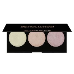 Makeup Revolution London палитра румян Highlighter 15 г цена и информация | Бронзеры (бронзаторы), румяна | 220.lv