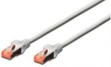 Digitus Патч-корд S/FTP кат.6 LS0H 1м серый цена и информация | Кабели и провода | 220.lv