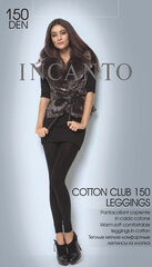 Леггинсы для женщин Incanto Cotton Club 150 DEN, черные цена и информация | Kолготки | 220.lv