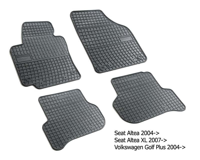 Gumijas paklāji Seat Altea/ Altea XL 2004-2015 цена и информация | Gumijas paklājiņi pēc auto modeļiem | 220.lv