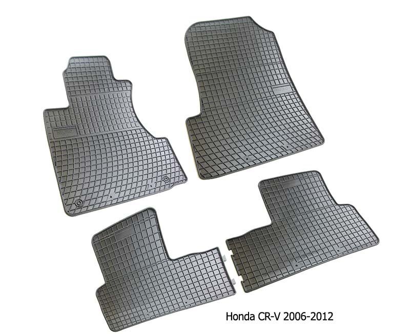 Gumijas paklāji Honda CRV III 2006-2012 цена и информация | Gumijas paklājiņi pēc auto modeļiem | 220.lv