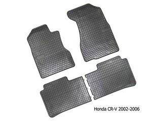 Резиновые коврики Honda CRV II 2002-2006 цена и информация | Модельные резиновые коврики | 220.lv
