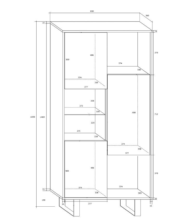 Plaukts King 6 цена и информация | Plaukti | 220.lv