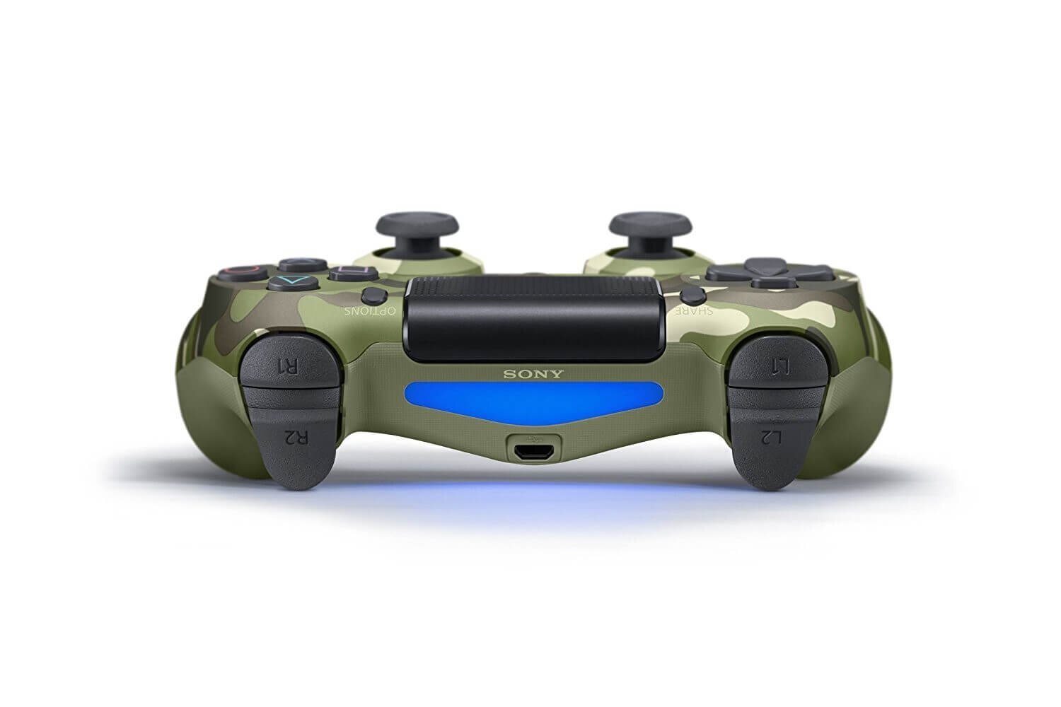 DualShock 4 Green Camouflage Wireless Controller V2 cena un informācija | Spēļu kontrolieri | 220.lv