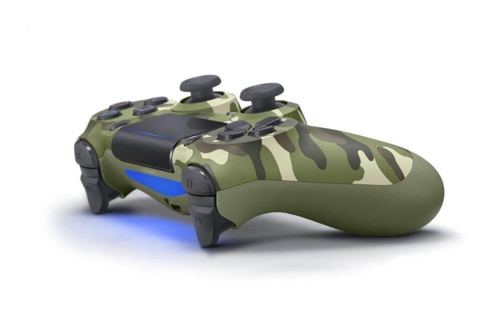 DualShock 4 Green Camouflage Wireless Controller V2 cena un informācija | Spēļu kontrolieri | 220.lv